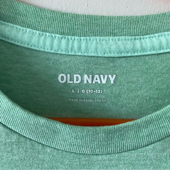 Old Navy Boys Softest T-Shirt - Light Green - Picture 4 of 5
